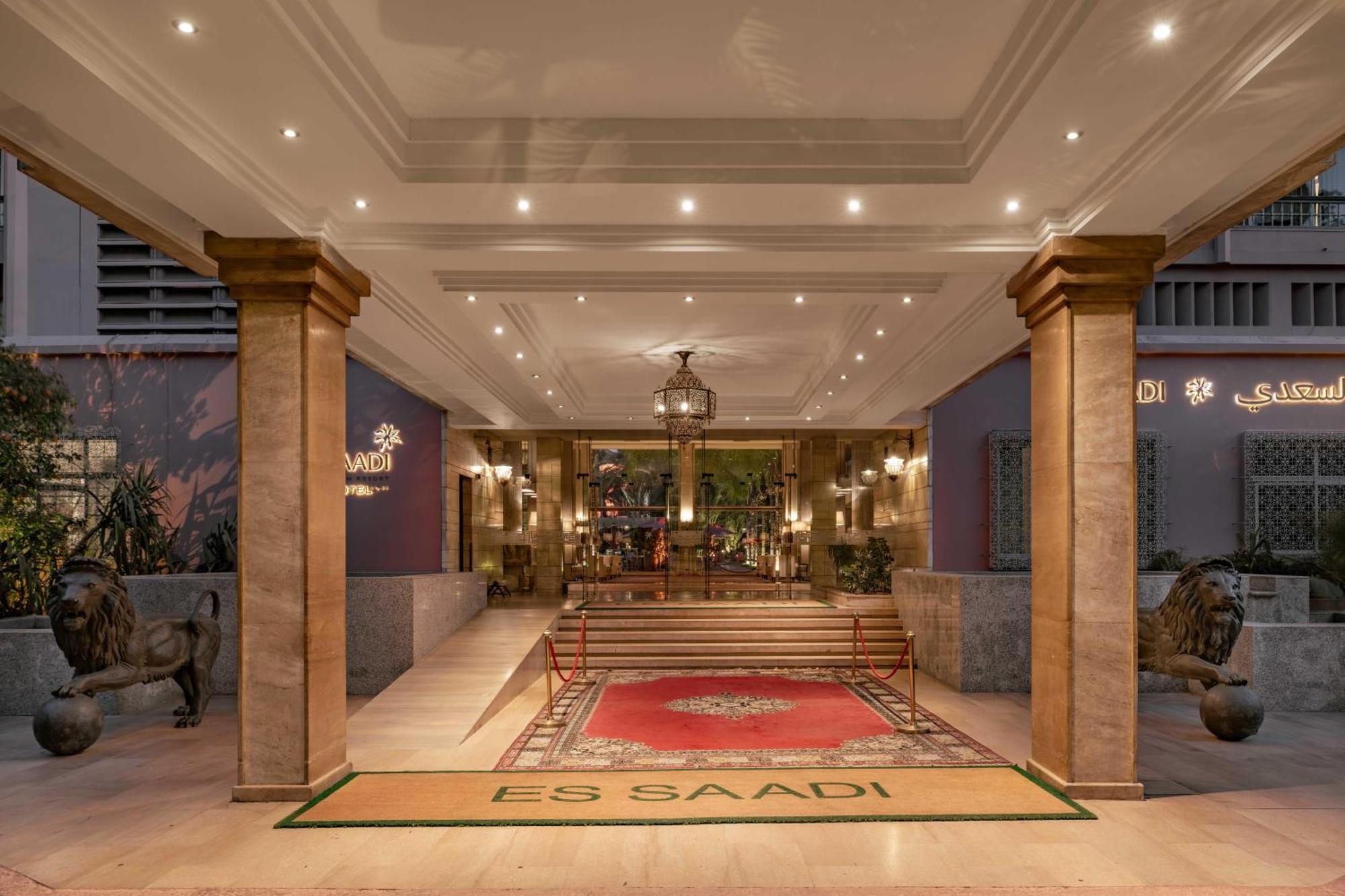 Es Saadi Marrakech Resort - Hotel Marrakesh Exteriör bild
